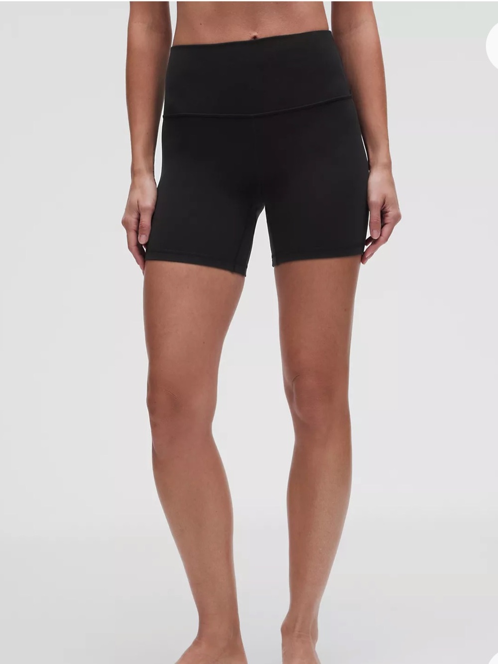 lululemon Align™ High-Rise Short 6" Black Biker Shorts